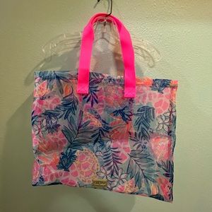 Lilly Pulitzer Mesh Tote Bag